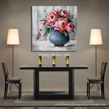 Home Decorative Abstract Flower Oil Painting